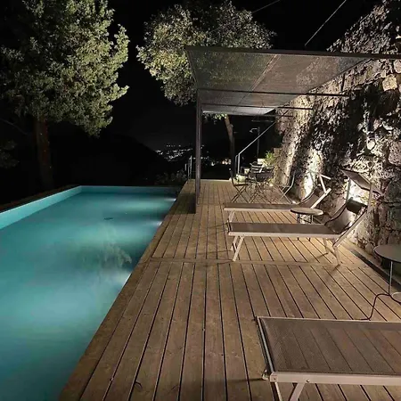 Luxury Minimalist Pool Seaview Liguria Villa