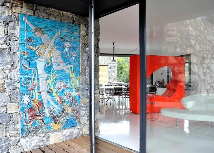 Villa Luxury Minimalist Pool Seaview Liguria *